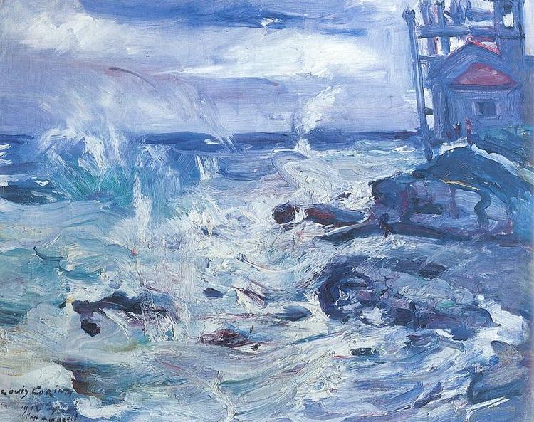 Sturm auf Cap Ampeglio, Lovis Corinth